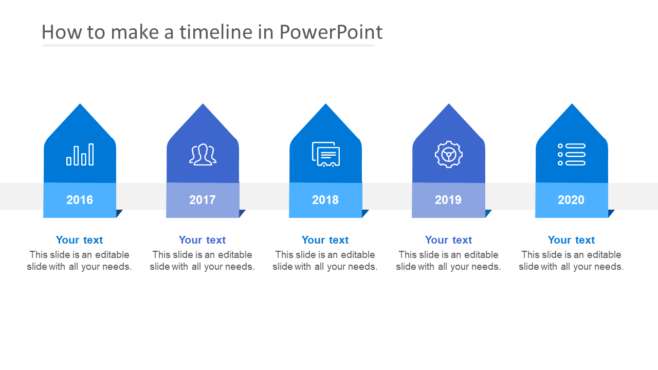 Free - How To Make A Timeline In PowerPoint Template Presentation